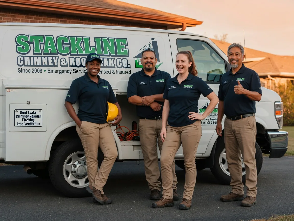 Chimney flashing repair company in Otisville, MI